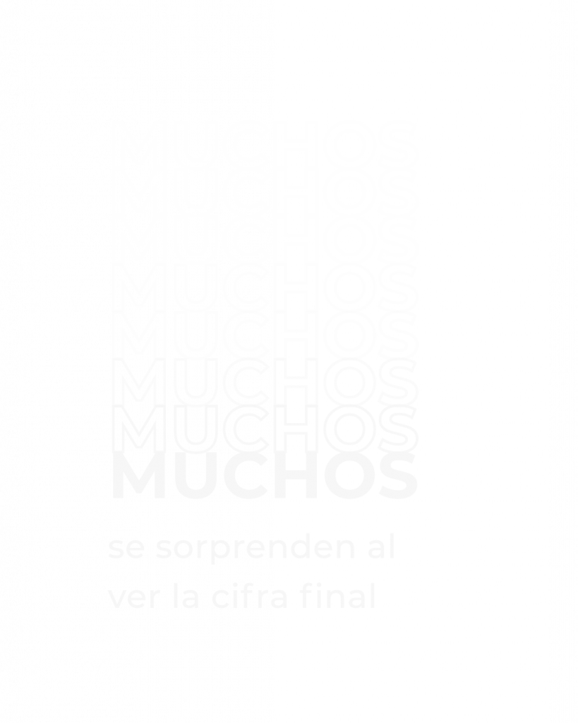 Muchos se sorprenden al ver la cifra final