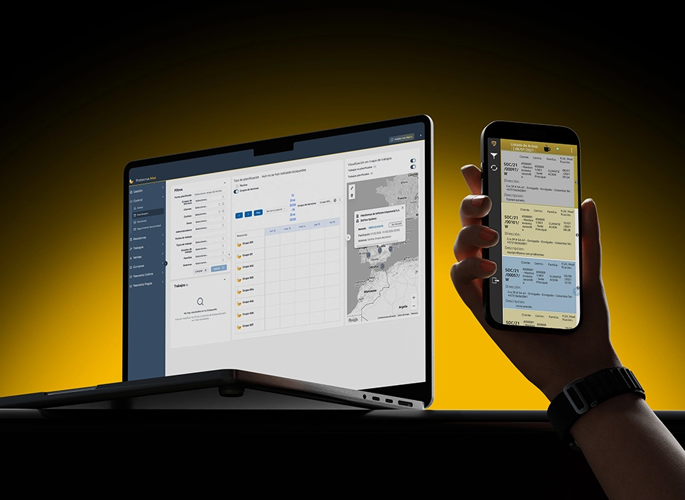 Seguridad y vigilancia con control